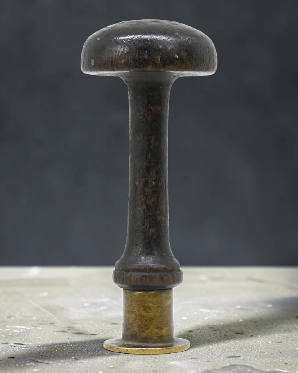 Antique Seal With Marine Symbols - Late 18th Century 